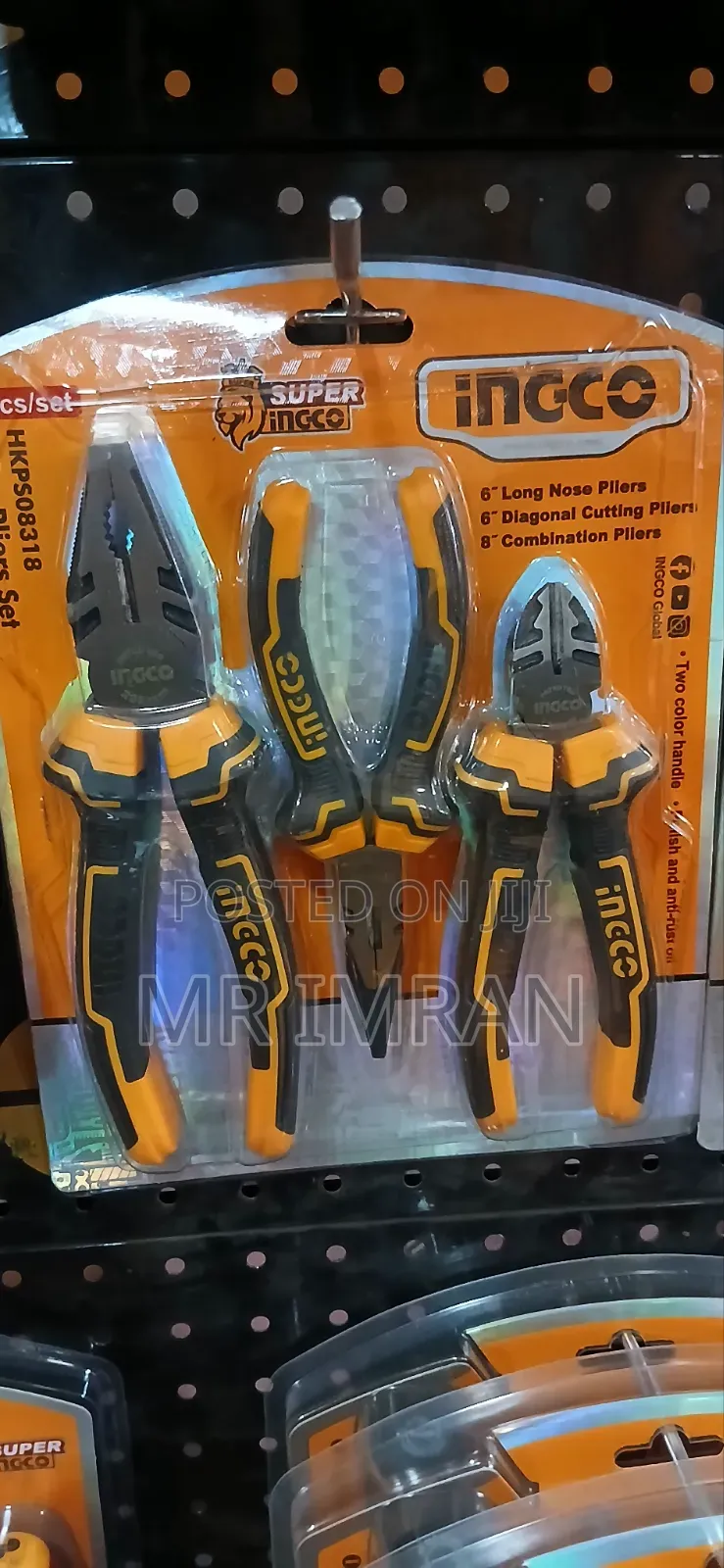 3-Piece Pliers Set