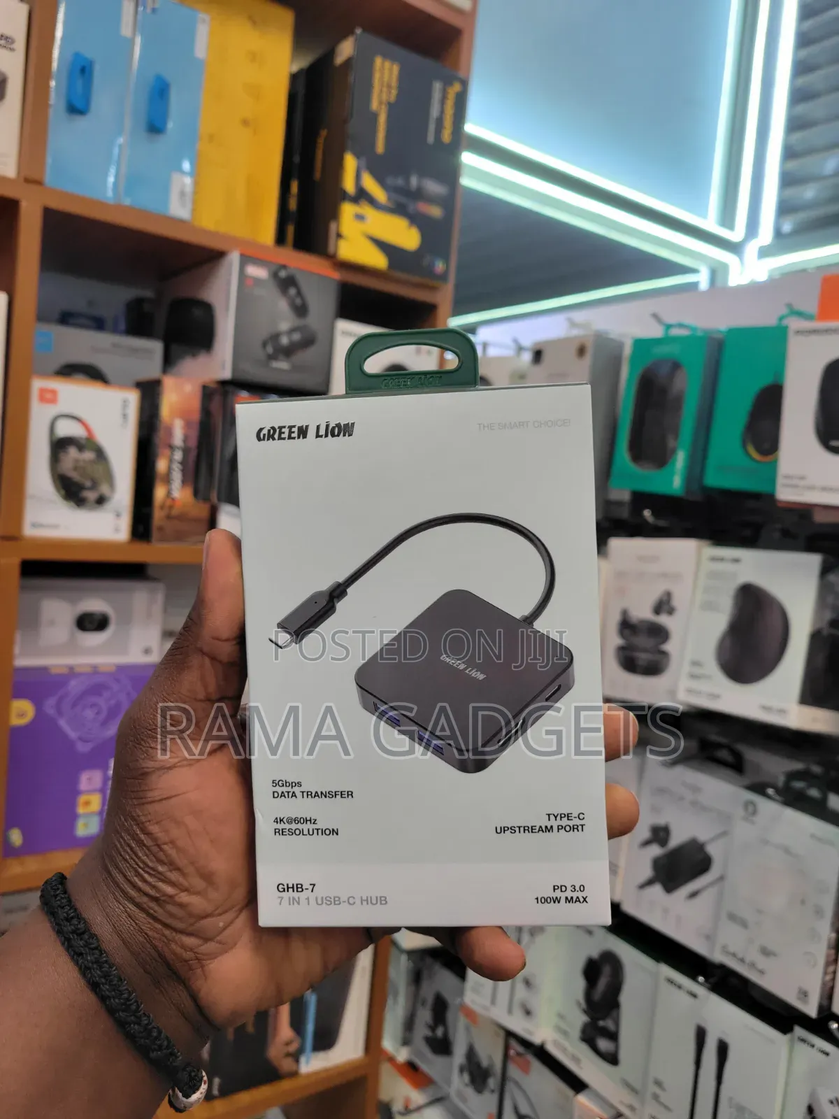 Green Lion GHB-7 7-in-1 Usb-C Hub