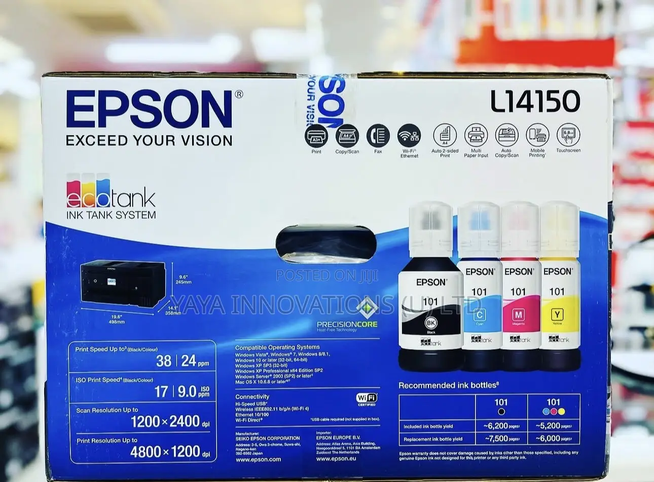 Epson Ecotank Printer L14150 Wireless