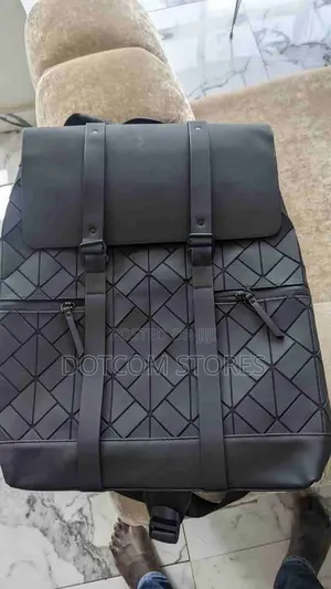 Premium Waterproof Pu Leather Laptop Backpack