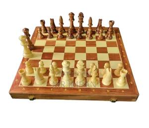 Handcrafted Wooden Chess Board Set
