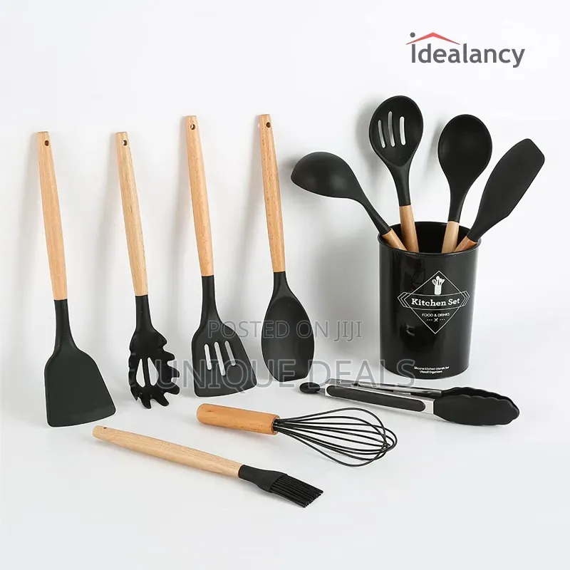 Silicone Spoons Set of 12pcs