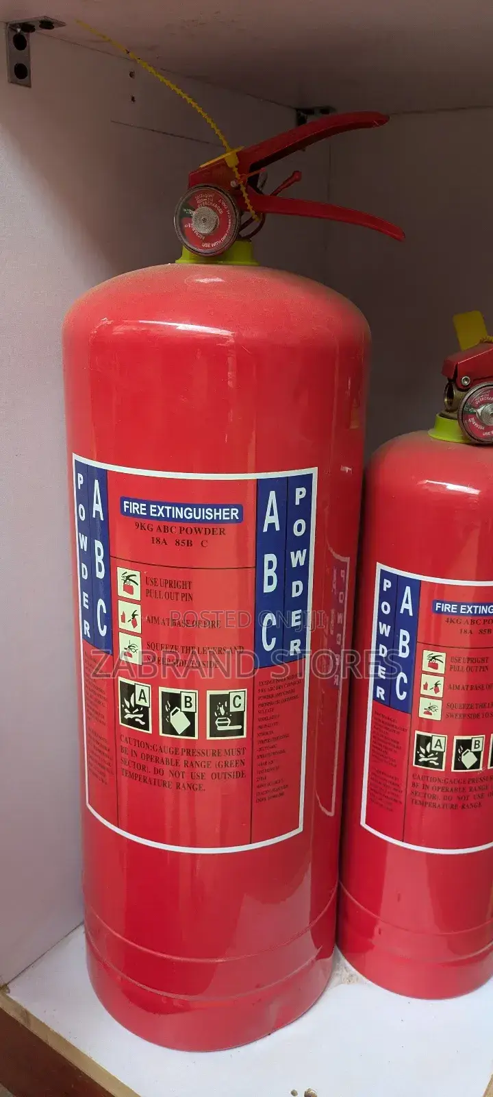 Abc Powder 9kgs Fire Extinguisher