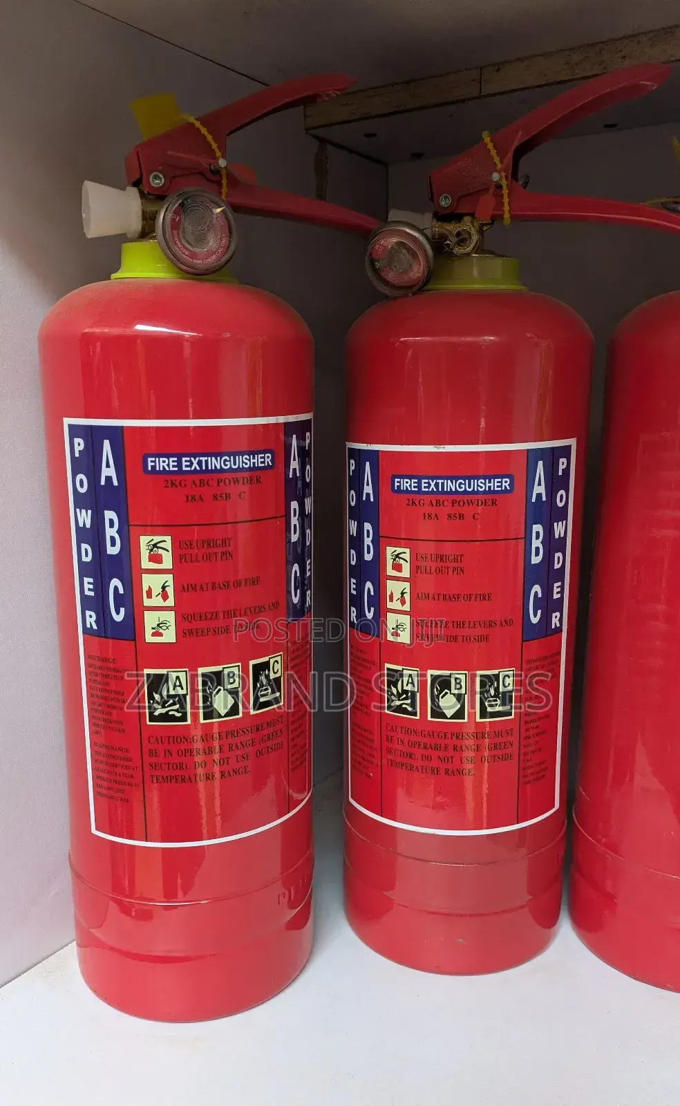 Abc Powder 2kgs Fire Extinguisher