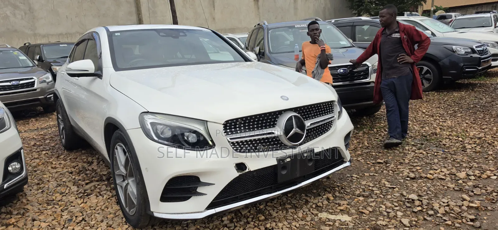 Mercedes-Benz GLC-Class 2017 White