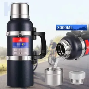 Stainless Steel Thermos Flask 3000ml Large Capacity