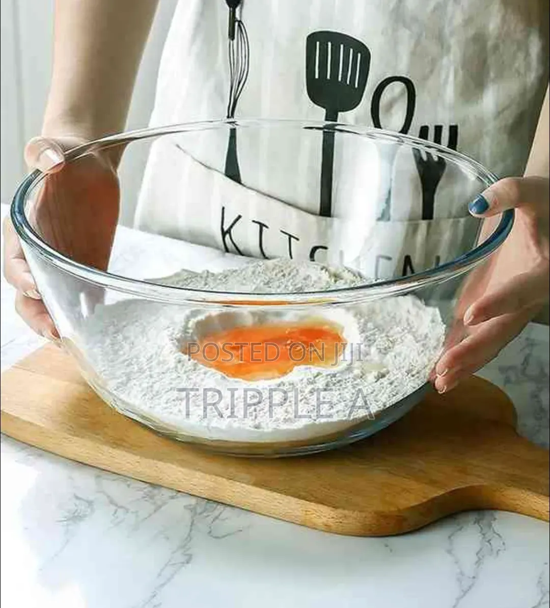 Transparent Kitchen Salad Bowl