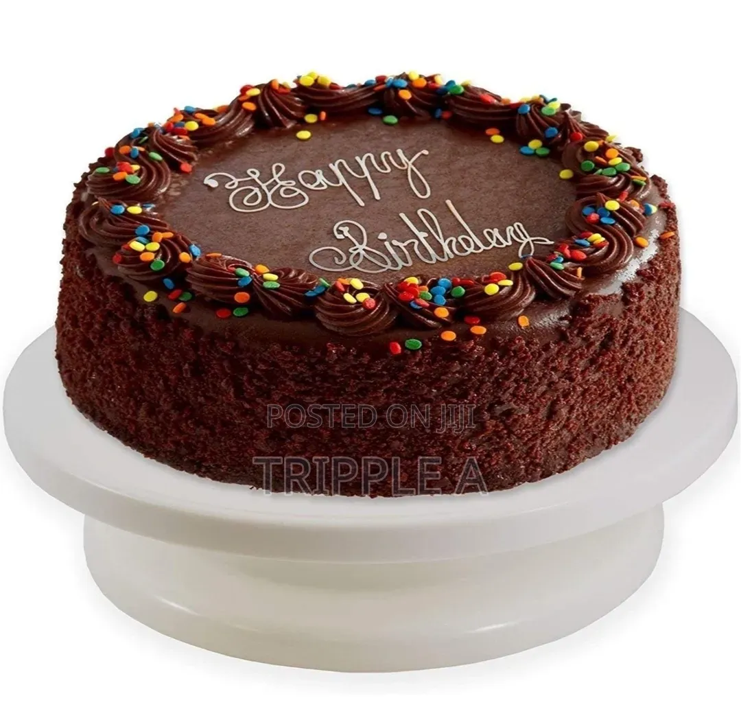 28cm Plastic Cake Stand Turntable