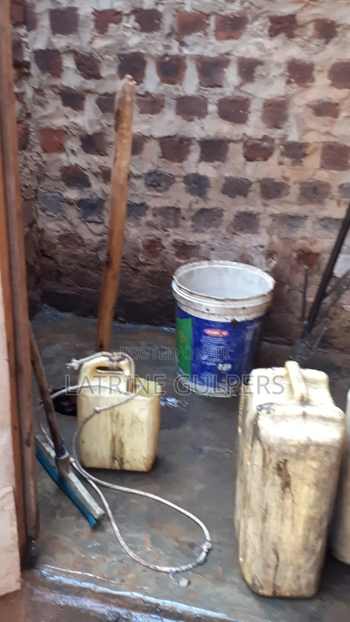 Pit Latrine Emptying for Congested Areas