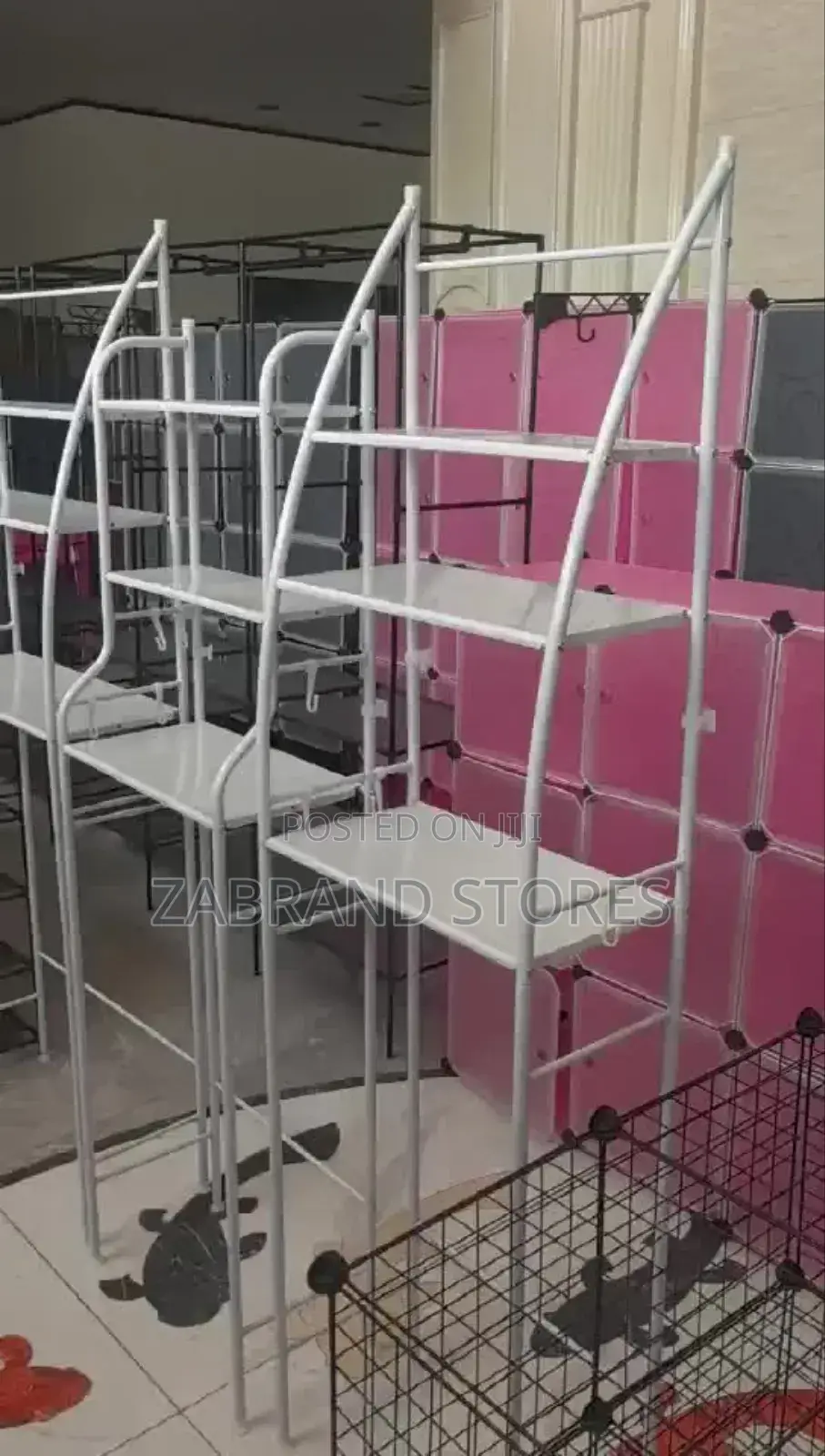 3-Tier Toilet Rack With Shelves