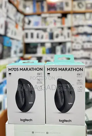 Logitech M705 Marathon Wireless Mouse.