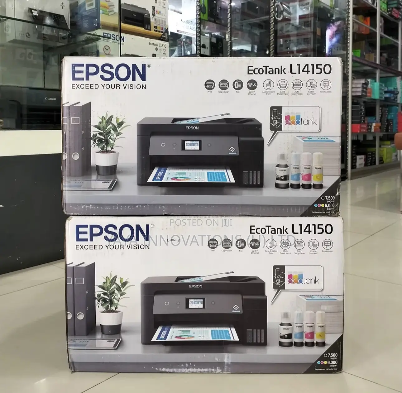 Exceed Your Vision With Ecotank A3 L14150 Fax