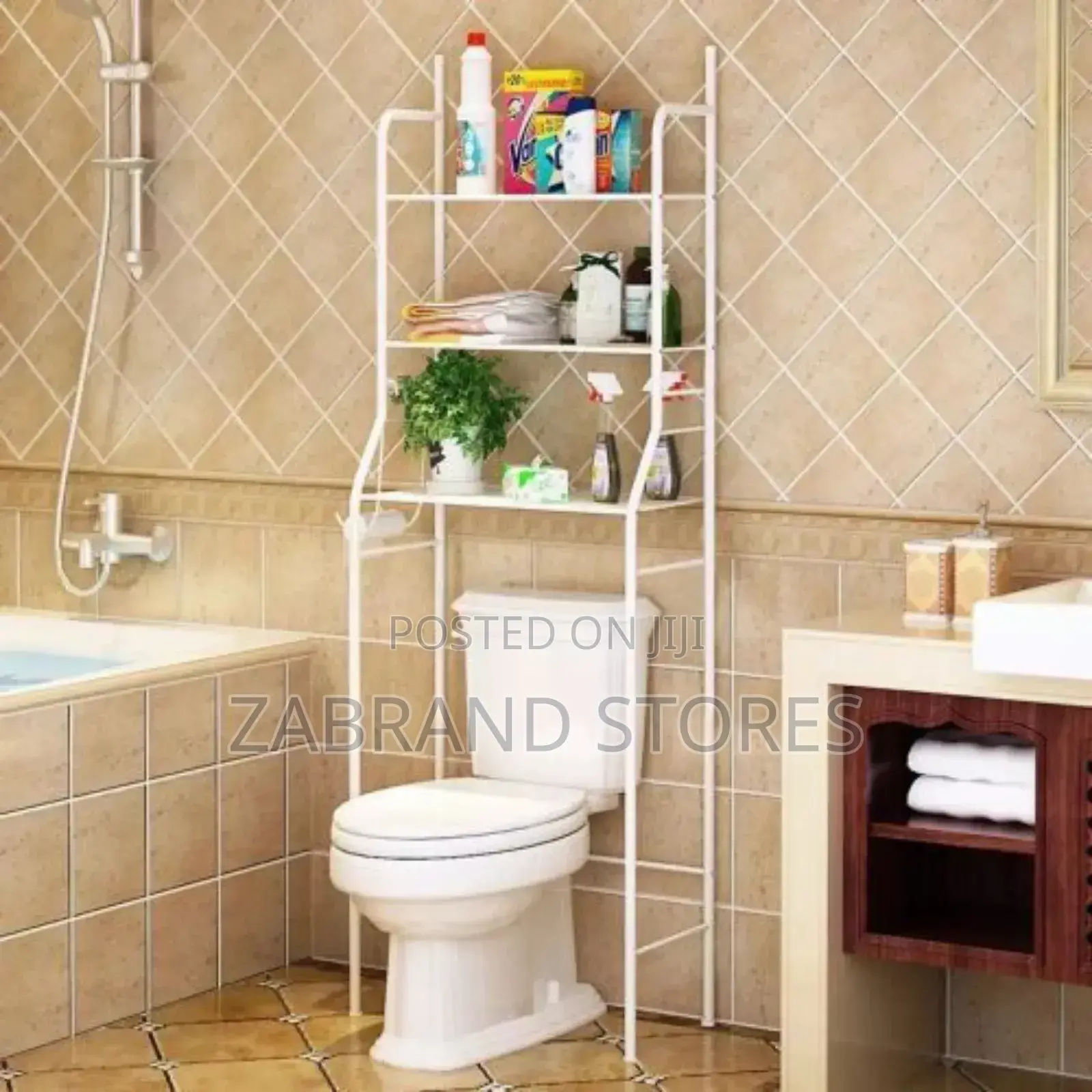 3-Tier Toilet Rack Organizer