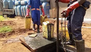 Manual Septic Tank Emptying