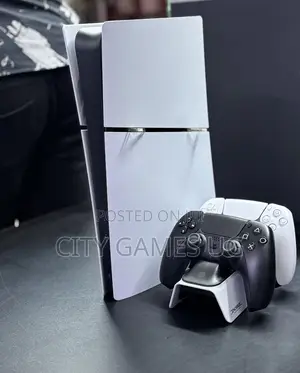 Sony Playstation 5 Slim Digital Version Console 1tb Console Fc26 Game.