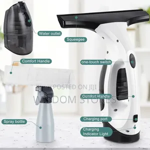 Window Vacuum Squeegee Cordless