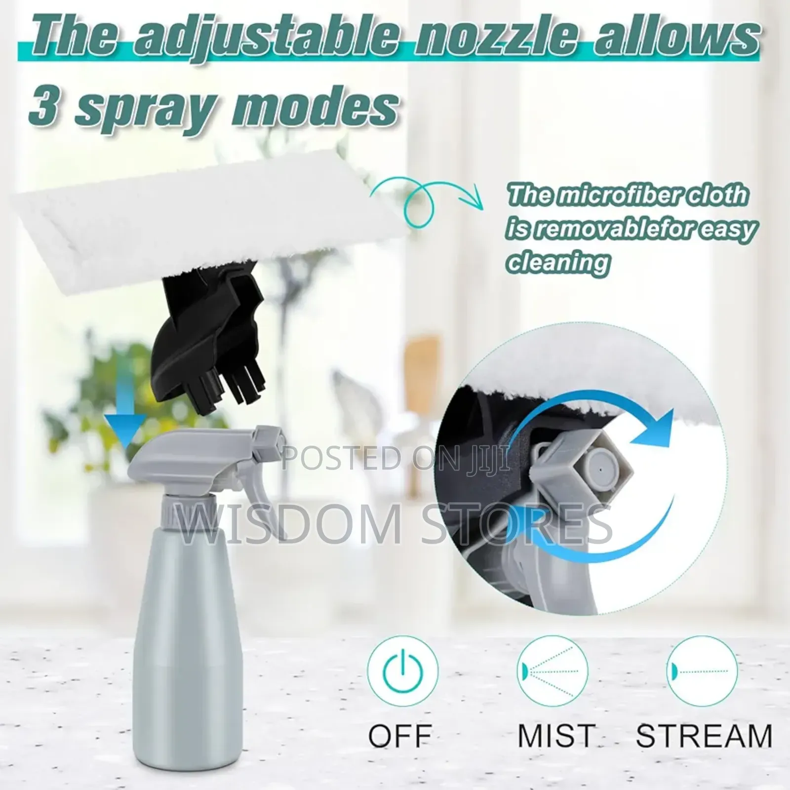 Window Vacuum Squeegee Cordless