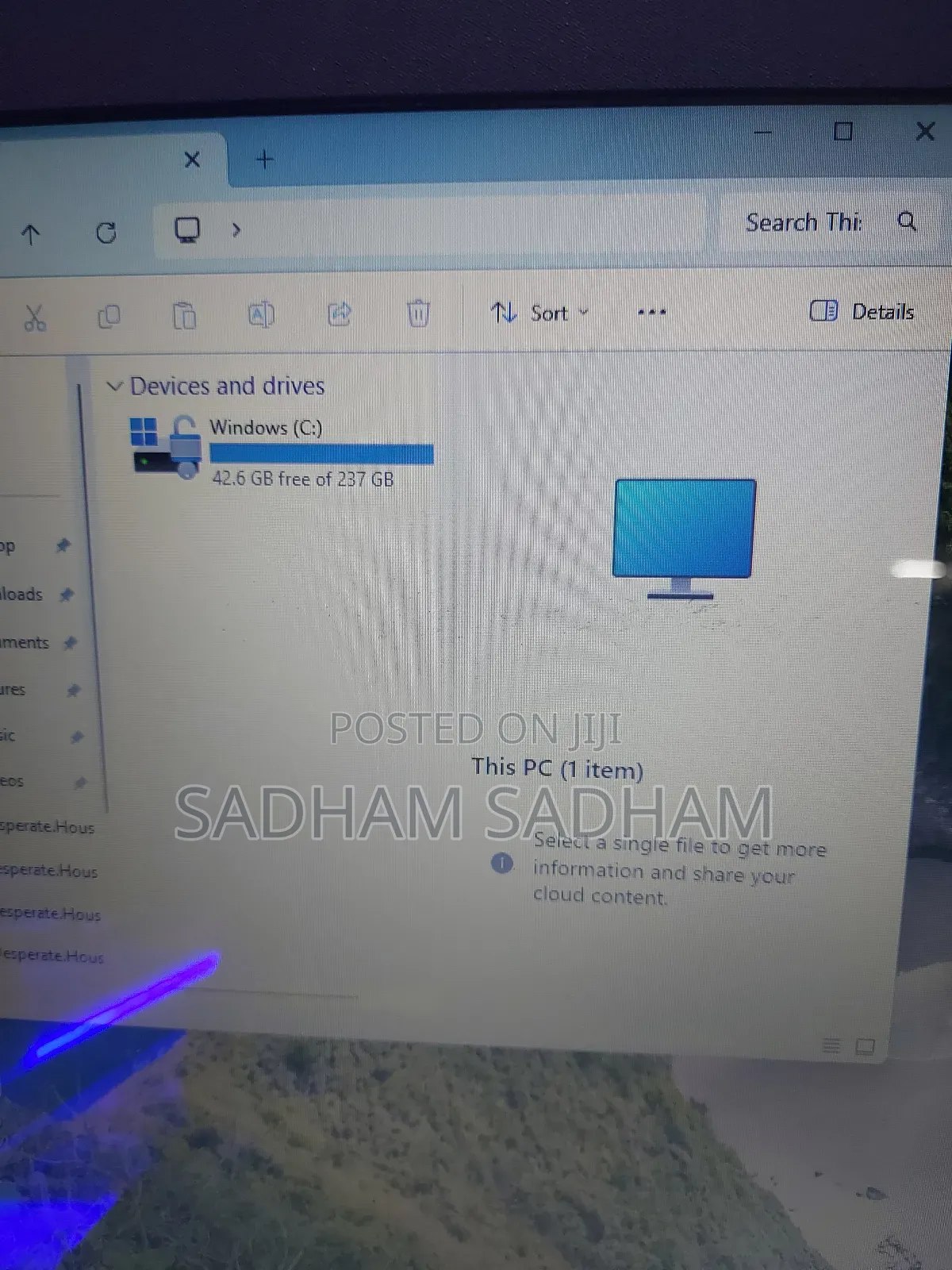 Laptop HP 17-3000 8GB Intel Core i3 SSD 256GB