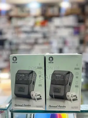 Green Lion Thermal Printer, for Portable Labeling and Receipt Printing