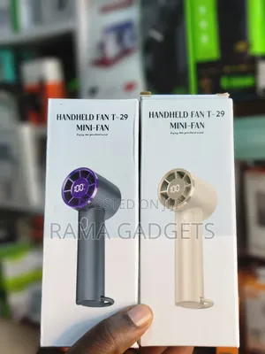 T29 Handheld Mini Fan Featuring an Adjustable Wind Speed