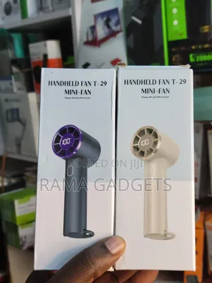 T29 Handheld Mini Fan Featuring an Adjustable Wind Speed