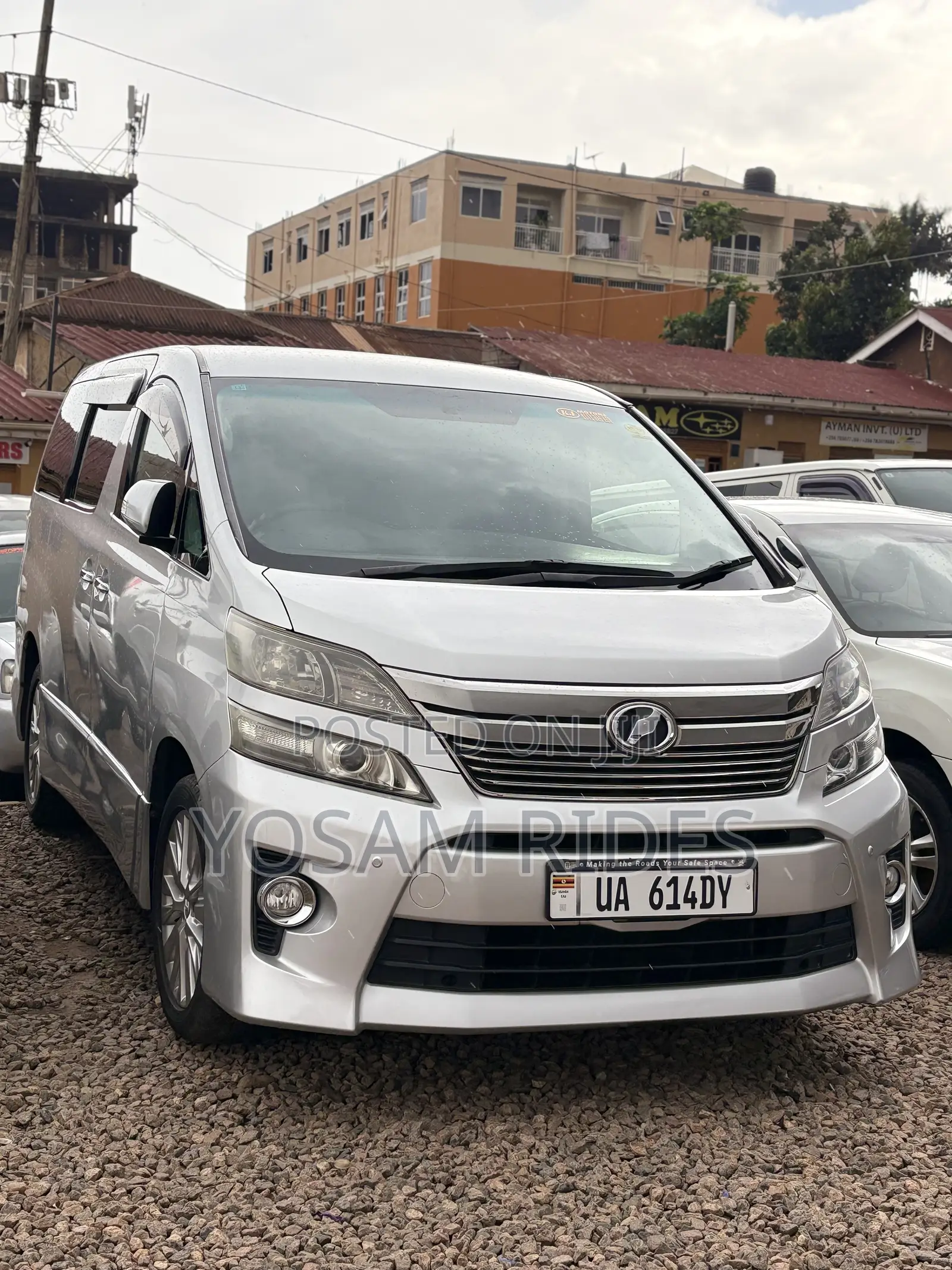 Toyota Vellfire 2012 Silver