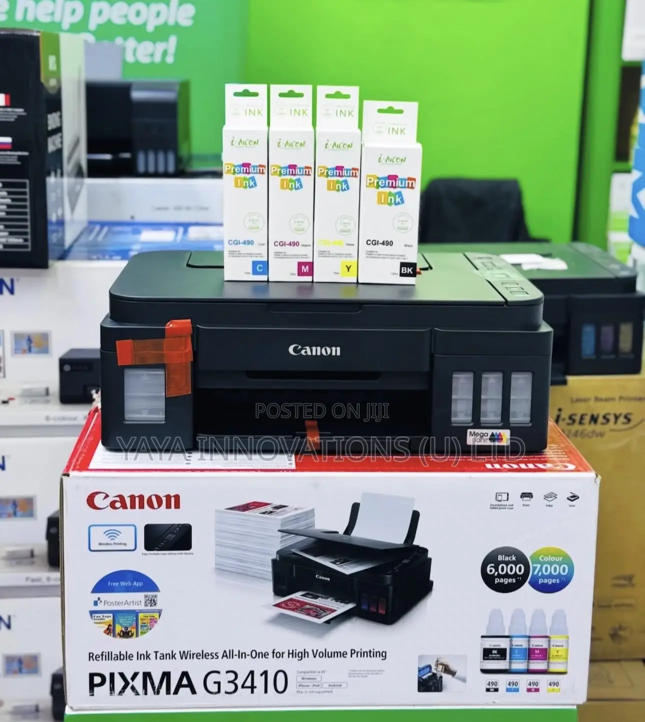 Canon Pixma G3410 New Stock