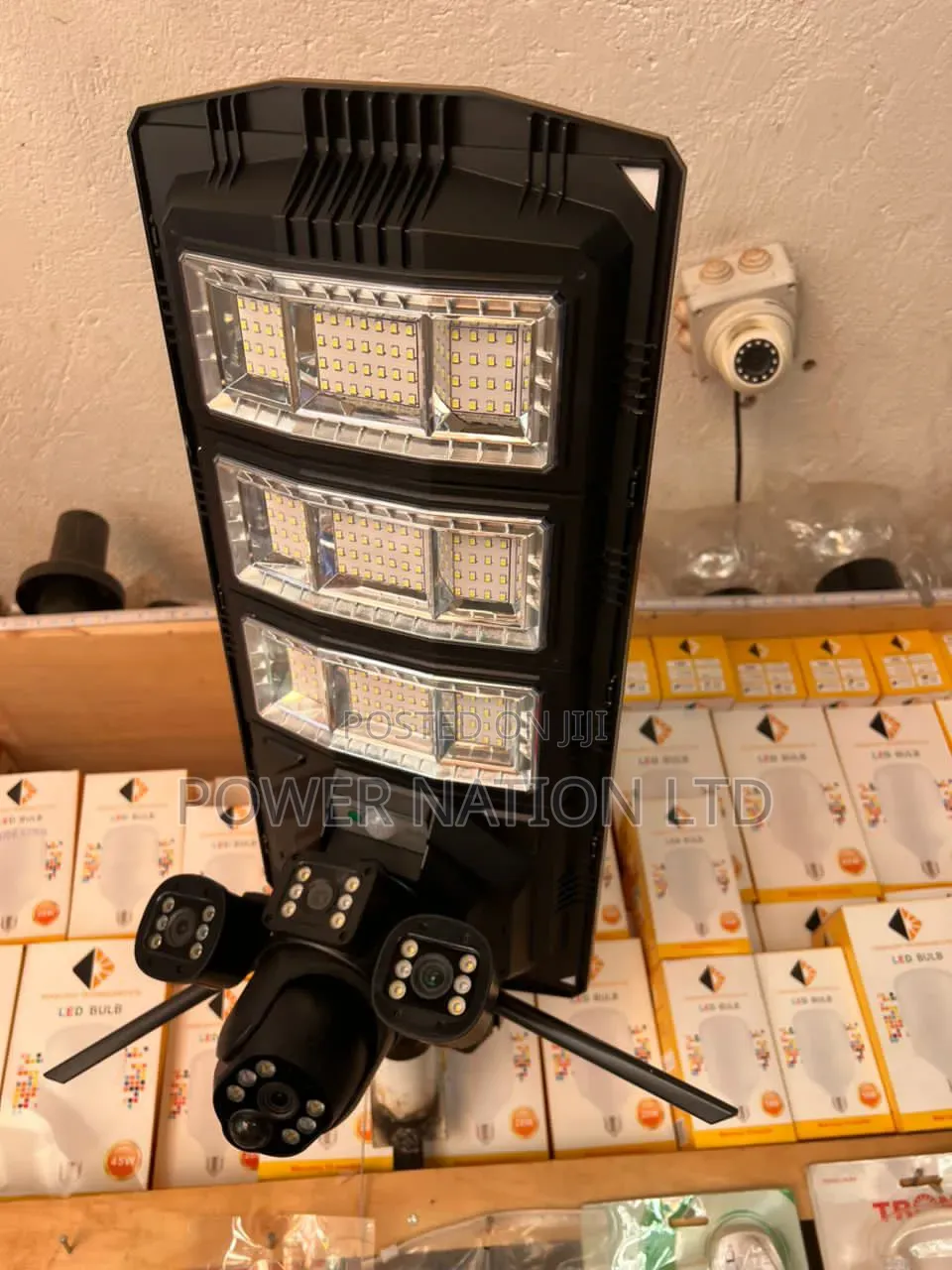 450w Fox-Ess Solar Street Light With 3 Lense Camera