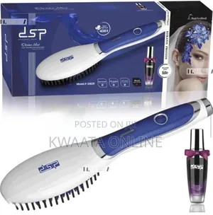 DSP-10028 - Electric Hair Comb Dryer Fast Hair Straightener