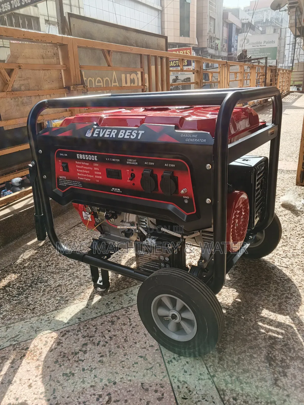 Everbest Petrol 5.5kw / 7kva Button Start Generator