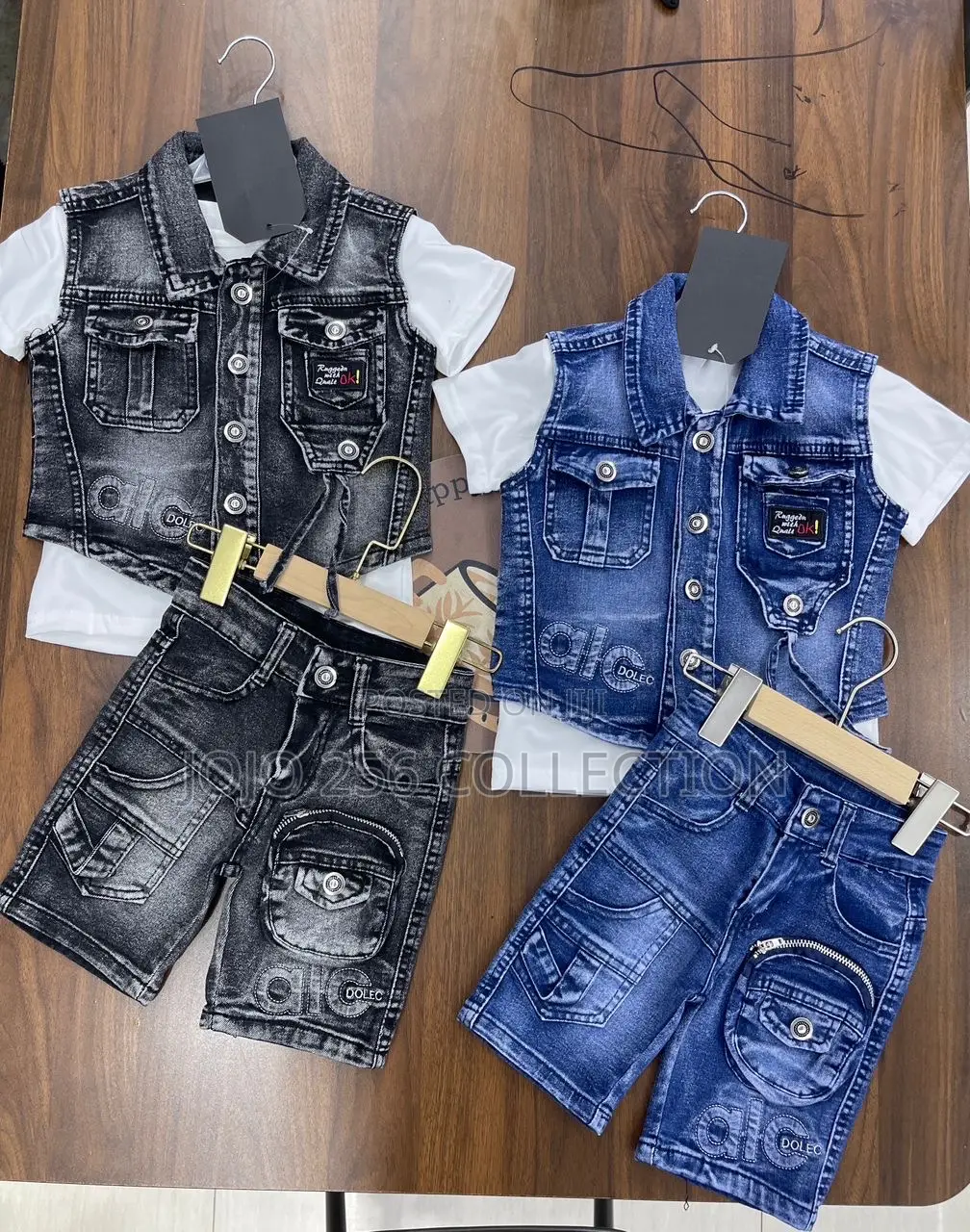 3 Pieces Denim Outfit