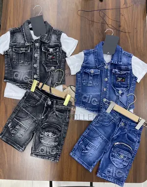 3 Pieces Denim Outfit