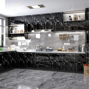 Granite Black Marble Gloss Self Adhesive