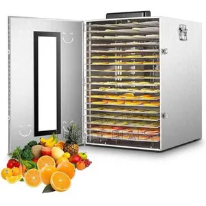 Tray Commercial Food Dehydrator Machine, 24h Timer,