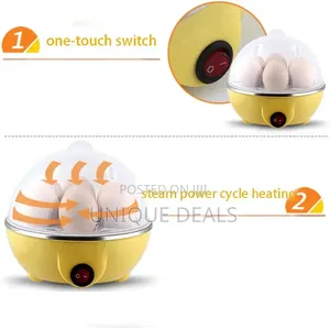 Electric Egg Boiler Rack for Up to 7 Eggs