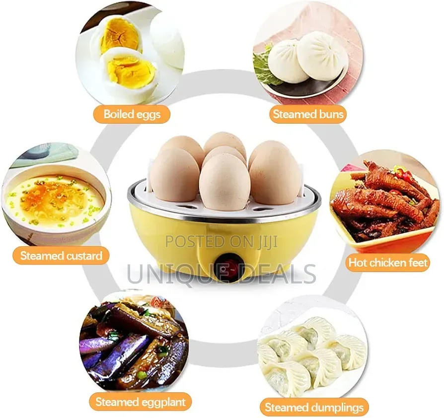 Electric Egg Boiler Rack for Up to 7 Eggs