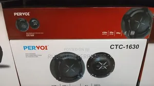 Pervoi CTC-1630 3-Way Car Speakers.