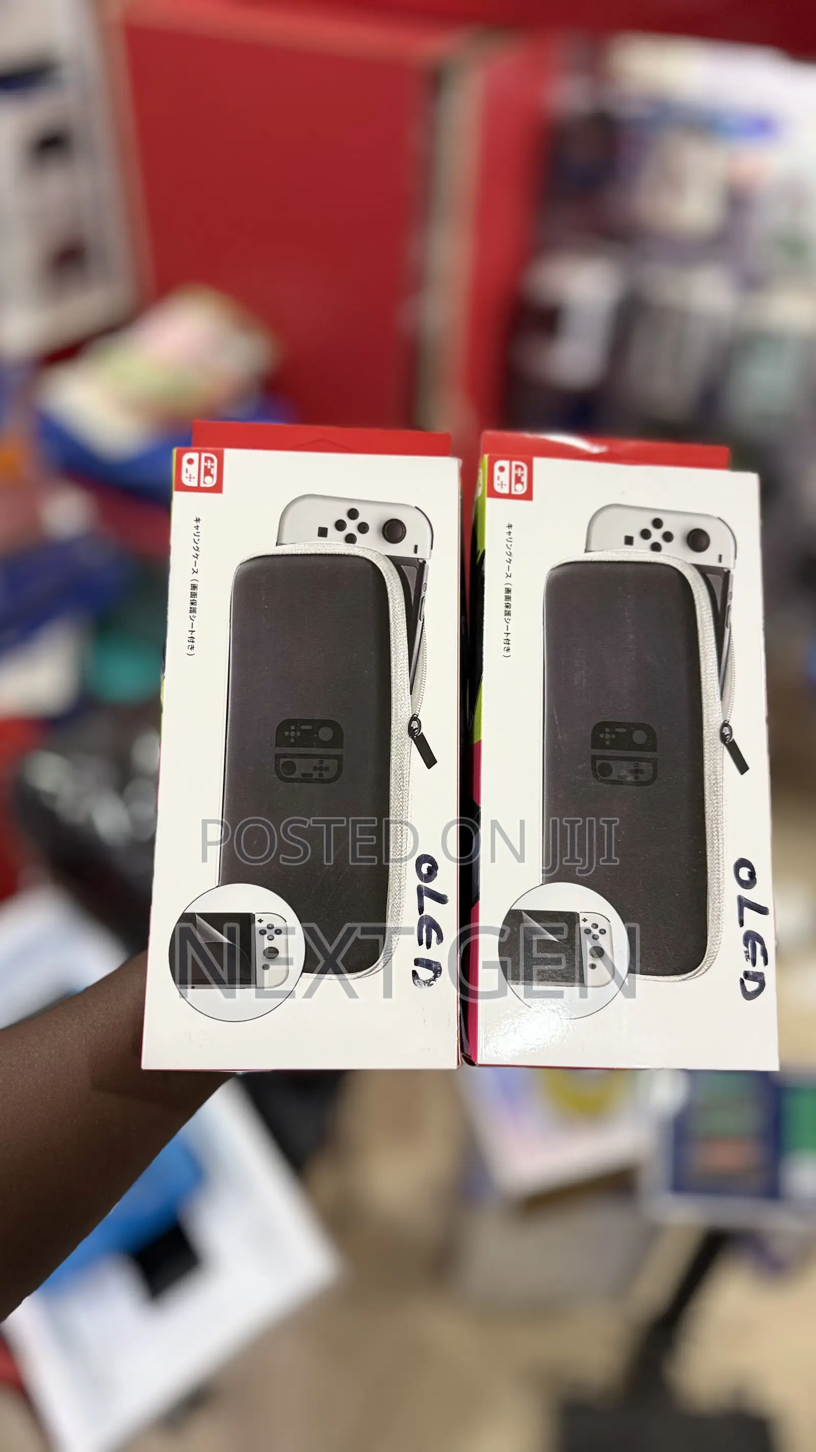 Nintendo Switch Oled Case and Screen Guard