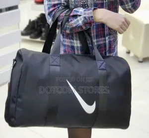 Black Nike Duffel Bag