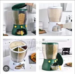 Rotating Cereal Storage and Dispenser