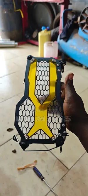 Motorcycle Front Headlight Cover Guard or Shield Lens Protector