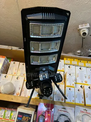 450w Alpha-Ess Solar Street Light With 3 Lense Camera