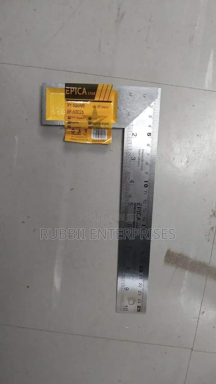 Aluminium Angle Square 10"