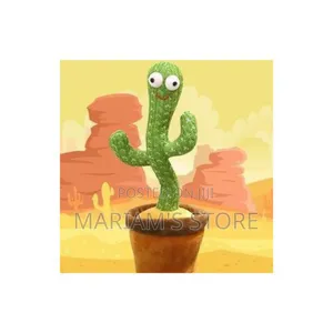 Electric Dancing Cactus Singing Holiday Gift Doll for Children