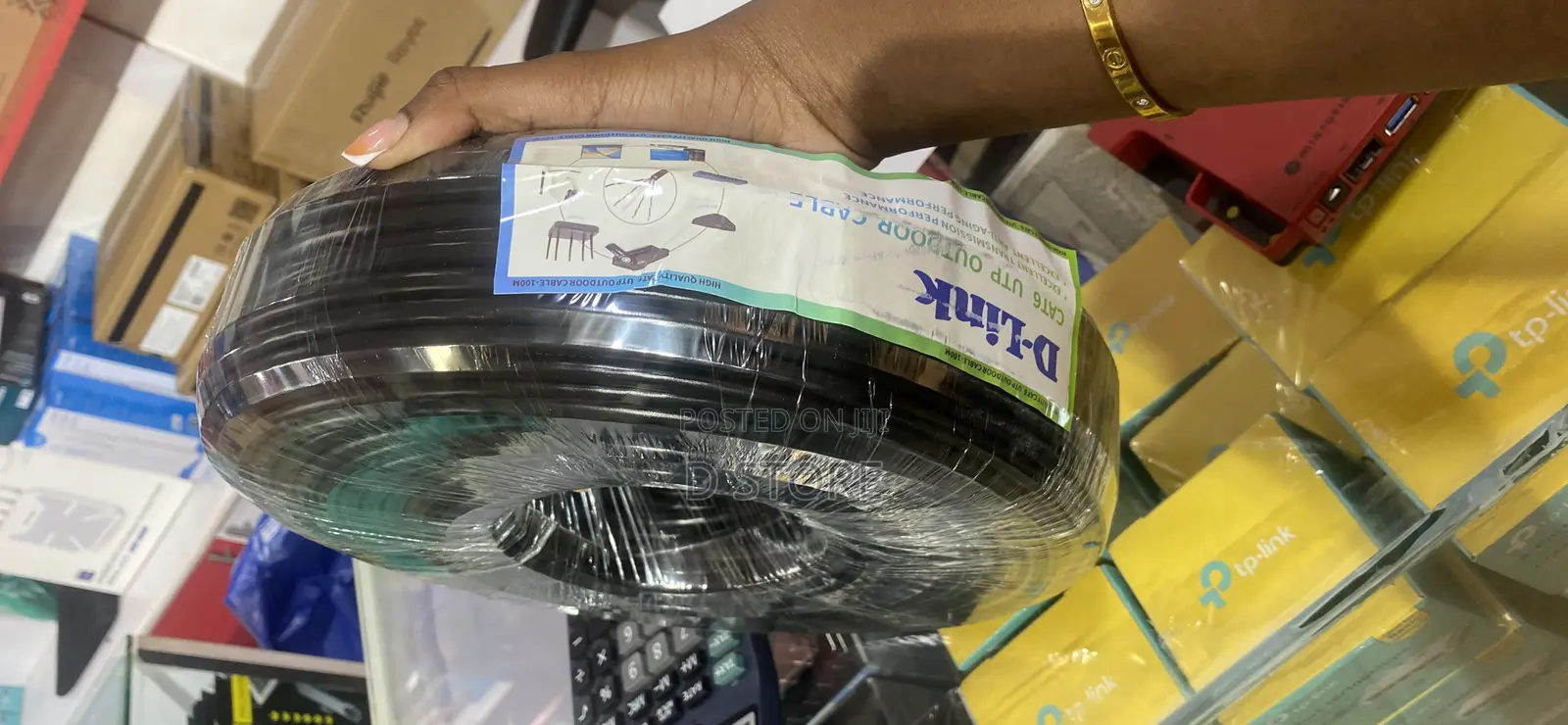 D-Link Cat 6 Cable 100metets