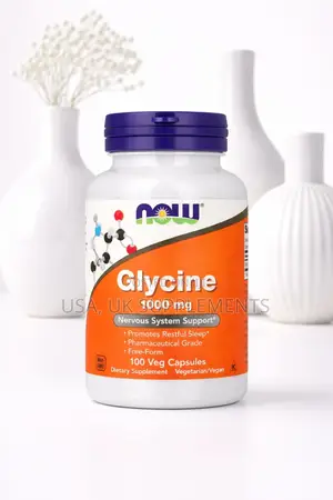 Now Glycine 1000mg 100veg Capsules