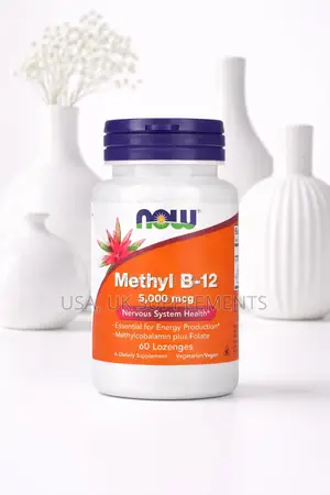 Now Methyl B-12 1000mcg 100 Lozenges