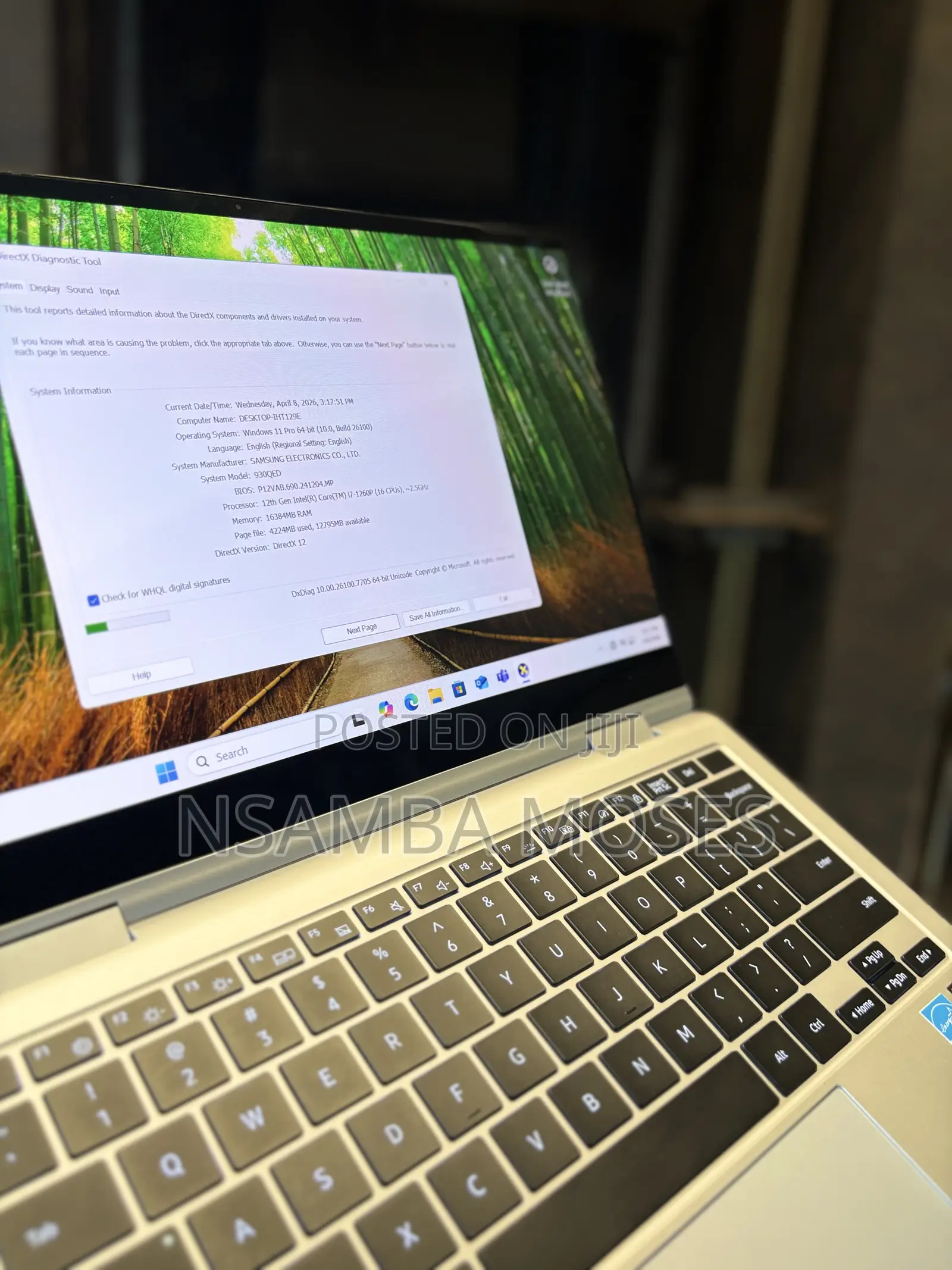 Laptop Samsung Galaxy Book 2 16GB Intel Core i7 SSD 512GB