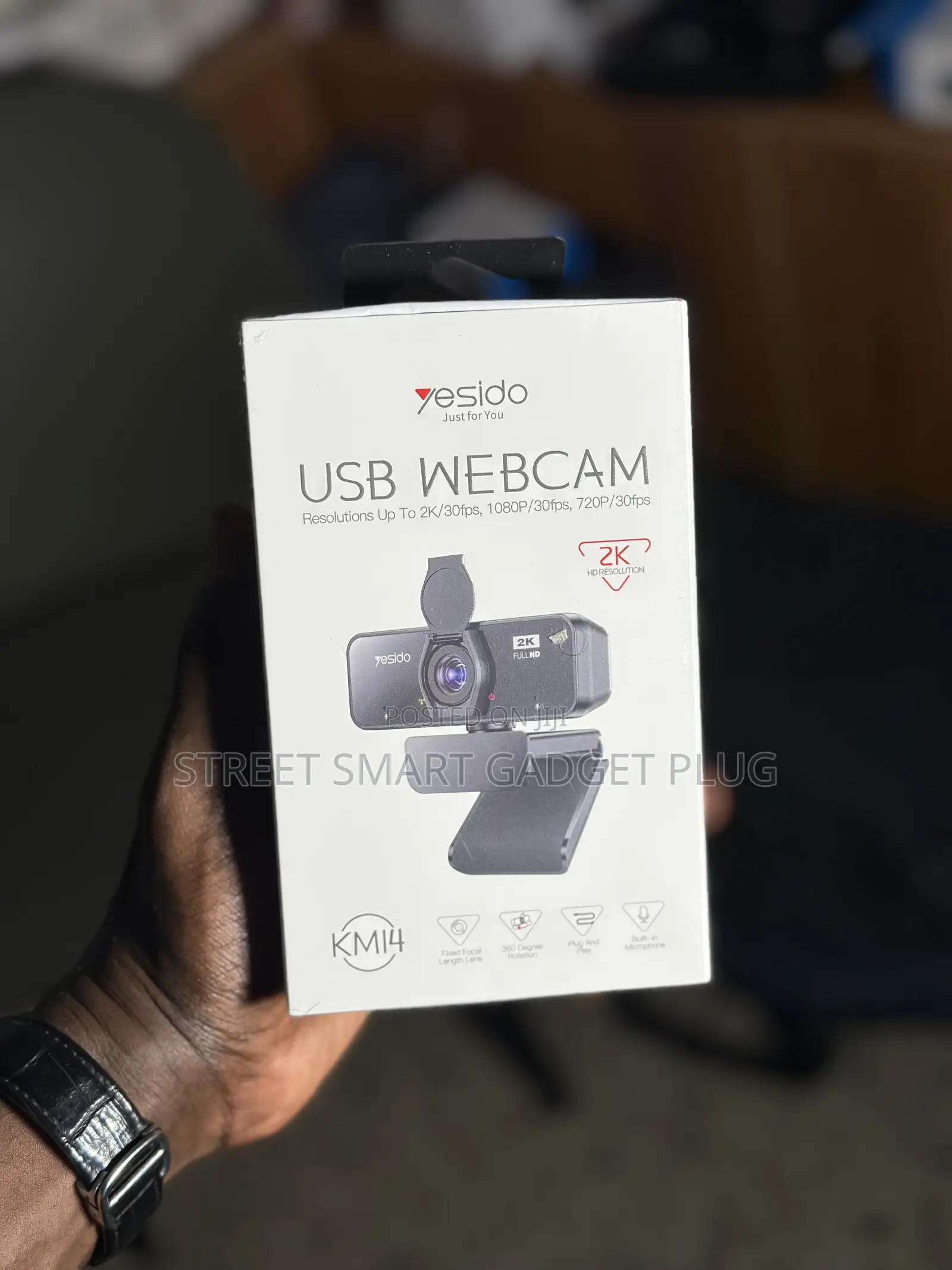 Yesido Usb Webcam Km14 Resolution