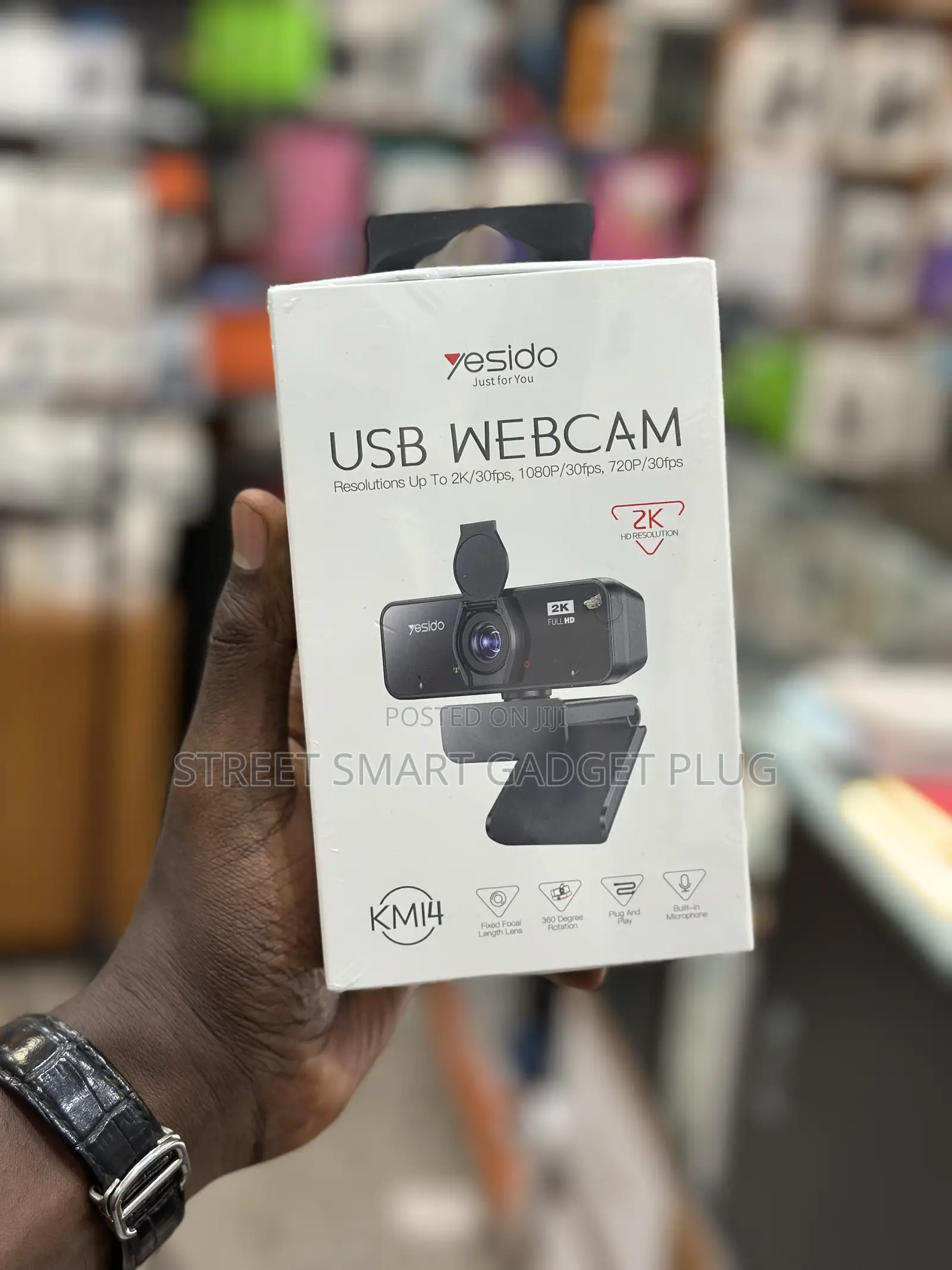 Yesido Usb Webcam Km14 Resolution
